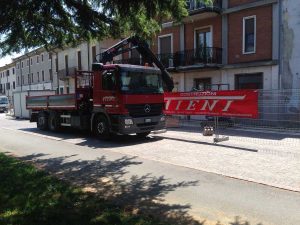 Costruzioni Tieni 1836 | Edilizia Pubblica: cantiere a San Giovanni Lupatoto per rifare la pavimentazione della Piazza Umberto I